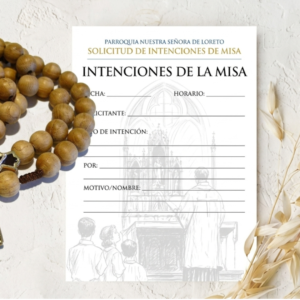 Intención para la Santa Misa